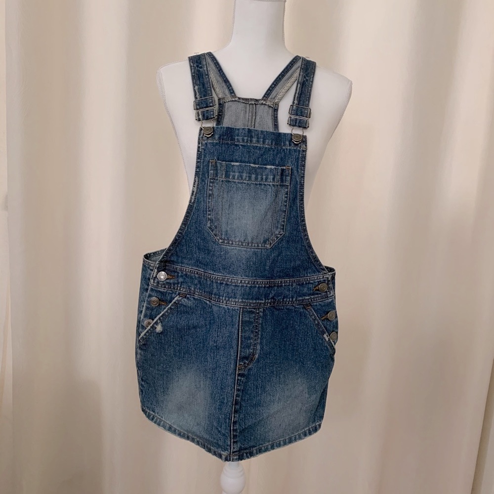 Hollister Overall Denim Dress